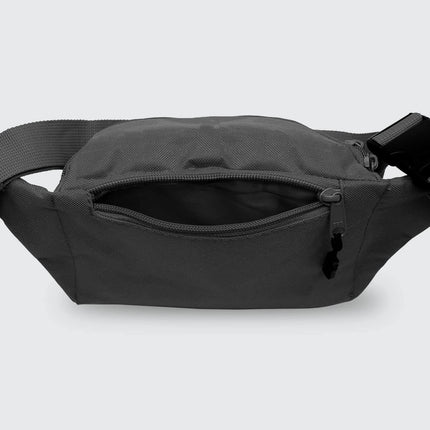 first aid fanny pack with zipper pocket, ideal for outdoor adventures and emergency supplies.
