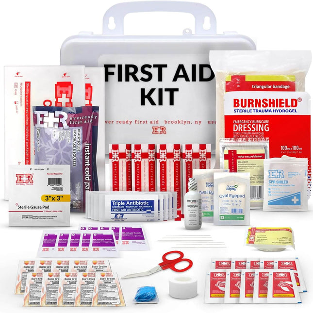 10 Person First Aid Kit - OSHA and ANSI Class A Compliant