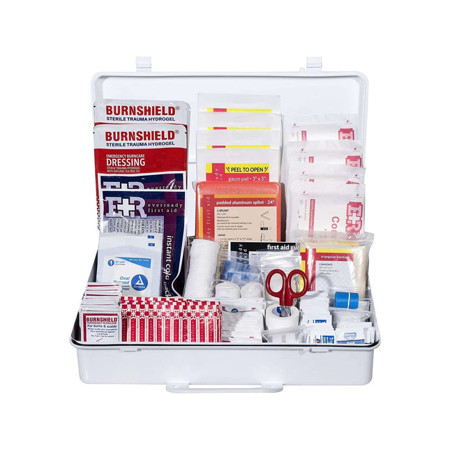 Fully Stocked First Aid Kit – ANSI Class B
