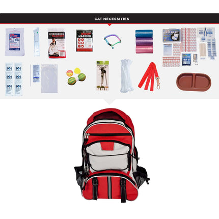 Deluxe Pet Survival Kit – Emergency Preparedness for Dogs & Cats