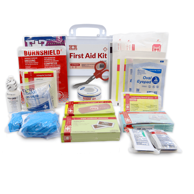 10 Person First Aid Kit – Type III, ANSI A, OSHA Compliant