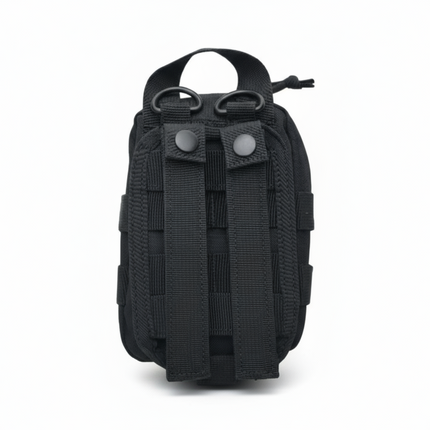 Recon IFAK – Pro | First Aid & Trauma Kit First Aid Kits The ELITE Recon IFAK – Pro is a compact, mission-ready trauma kit designed for fast access and versatile deployment. Whether mounted on a headrest, pack, or plate carrier, its rip-away MOLLE-compati