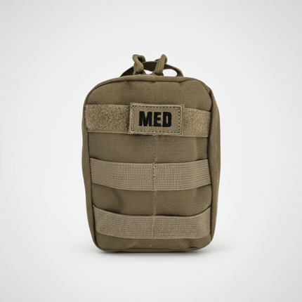 Recon IFAK – Pro | First Aid & Trauma Kit First Aid Kits The ELITE Recon IFAK – Pro is a compact, mission-ready trauma kit designed for fast access and versatile deployment. Whether mounted on a headrest, pack, or plate carrier, its rip-away MOLLE-compati