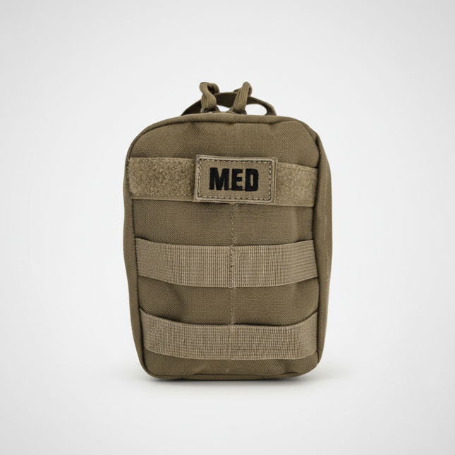 Recon IFAK – Pro | First Aid & Trauma Kit First Aid Kits The ELITE Recon IFAK – Pro is a compact, mission-ready trauma kit designed for fast access and versatile deployment. Whether mounted on a headrest, pack, or plate carrier, its rip-away MOLLE-compati