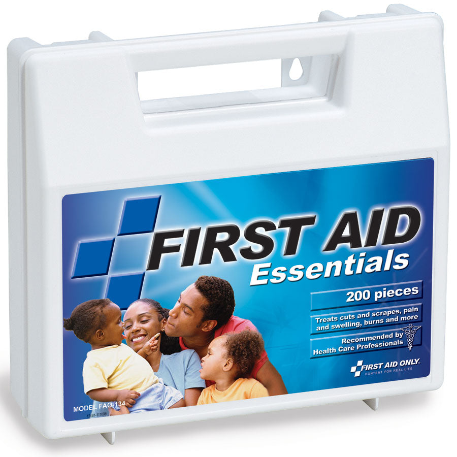 All-Purpose Hard Case First Aid Kit – Organized Emergency Care with Red Cross Guidance