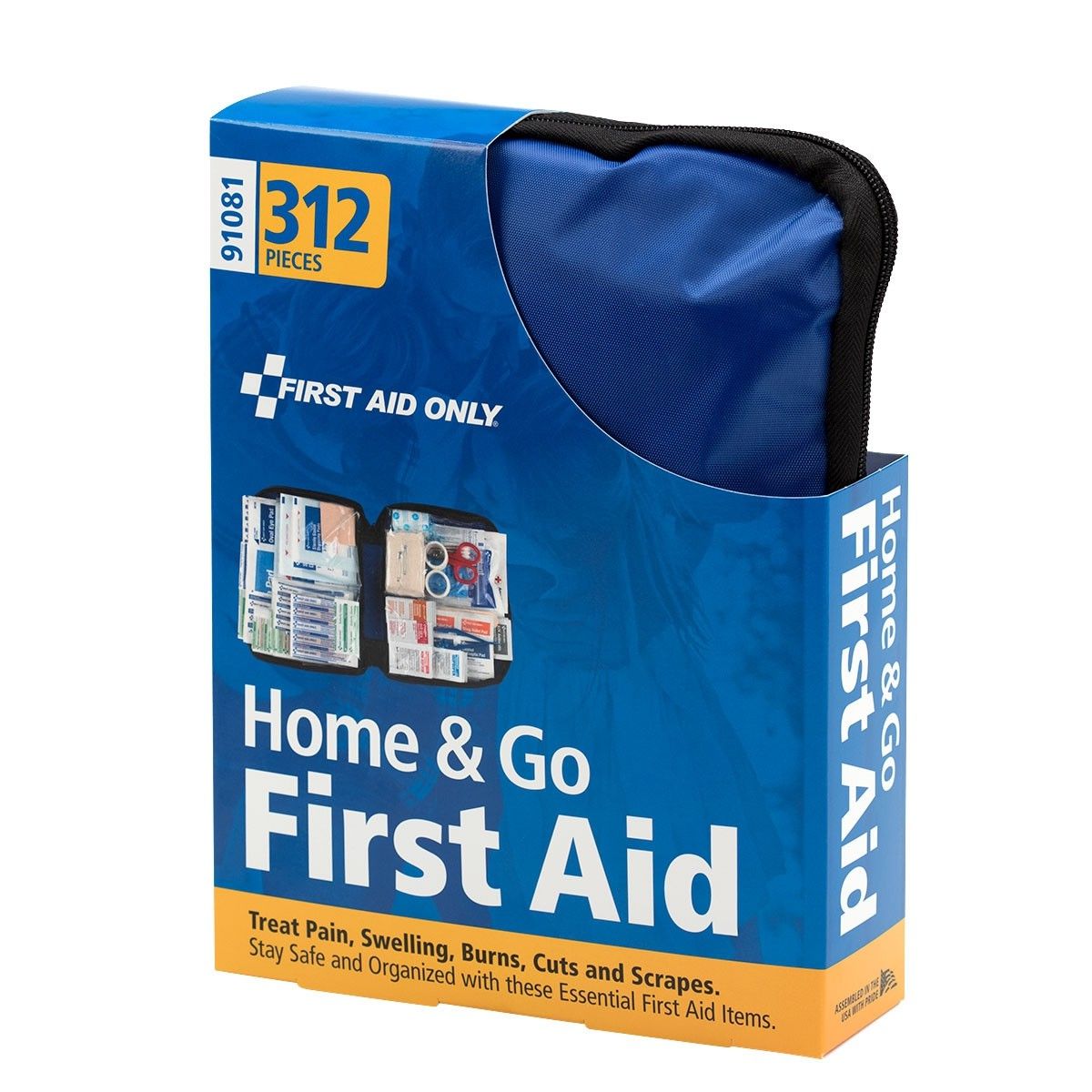 312-pc Clear-View Soft First Aid Kit – Rapid Access