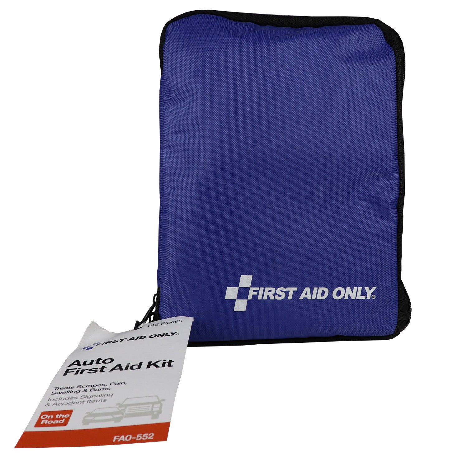 Car Truck First Aid Kit – Soft-Sided Emergency Kit for Roadside Safety & Travel