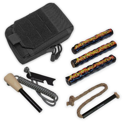 PyroStryke FireStorm-Plus Fire Starter Kit – Complete Emergency Fire Kit for Overlanding and Survival