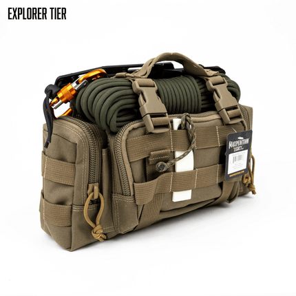 LYNX Go‑Bag USA Modular Survival Kit – Explorer to Founder’s Edition