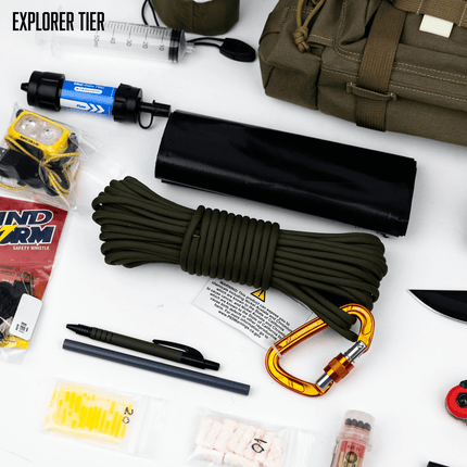 LYNX Go‑Bag USA Modular Survival Kit – Explorer to Founder’s Edition