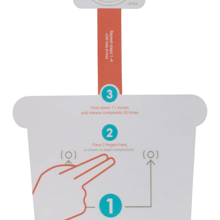 Infant  CPRWrap™ Aid,  Ages 12 Mos. & Under