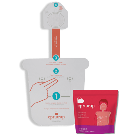 Infant  CPRWrap™ Aid,  Ages 12 Mos. & Under