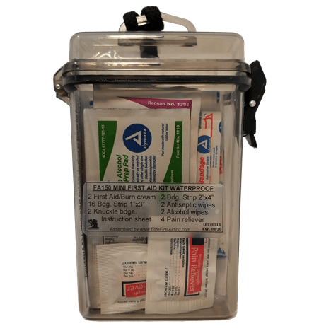 Mini First Aid Kit – Pocket-Sized Protection in a Waterproof Case