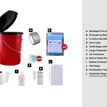 Guardian Classroom Lockdown Kit – Emergency Preparedness for 30 Students