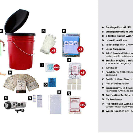 Deluxe Classroom Lockdown Kit – Emergency Preparedness for 30 Students