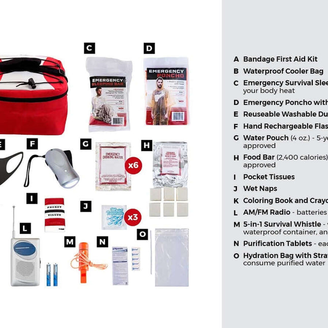 Survival Pal for Children – 72-Hour Emergency Preparedness Kit