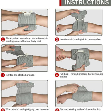 ViTAC Israeli Bandage 6″ - Pack of 2