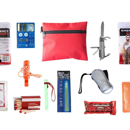 Compact Survival Kit – Essential Emergency Gear in a Travel-Ready Bag