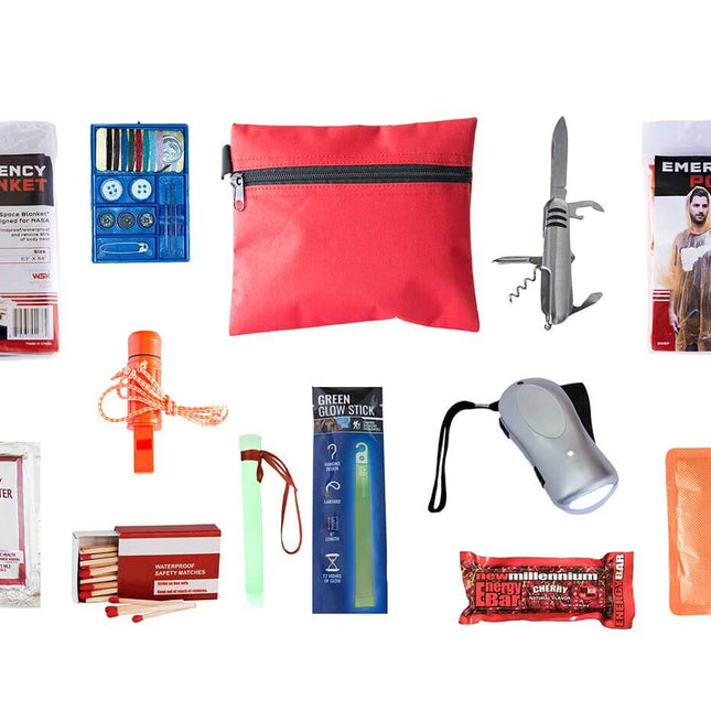 Compact Survival Kit – Essential Emergency Gear in a Travel-Ready Bag