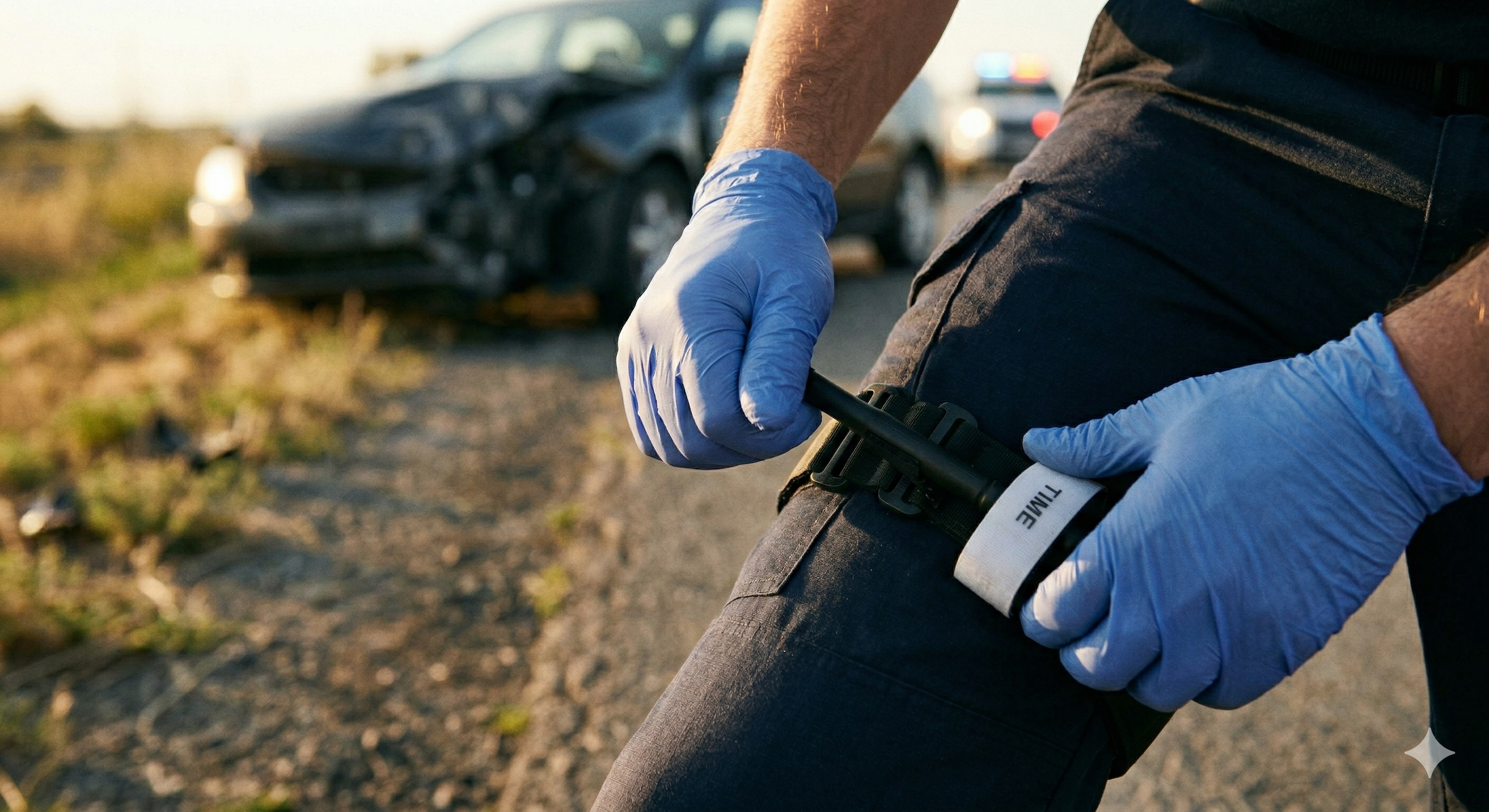 Car Trauma Kit Essentials for Bleeding Control