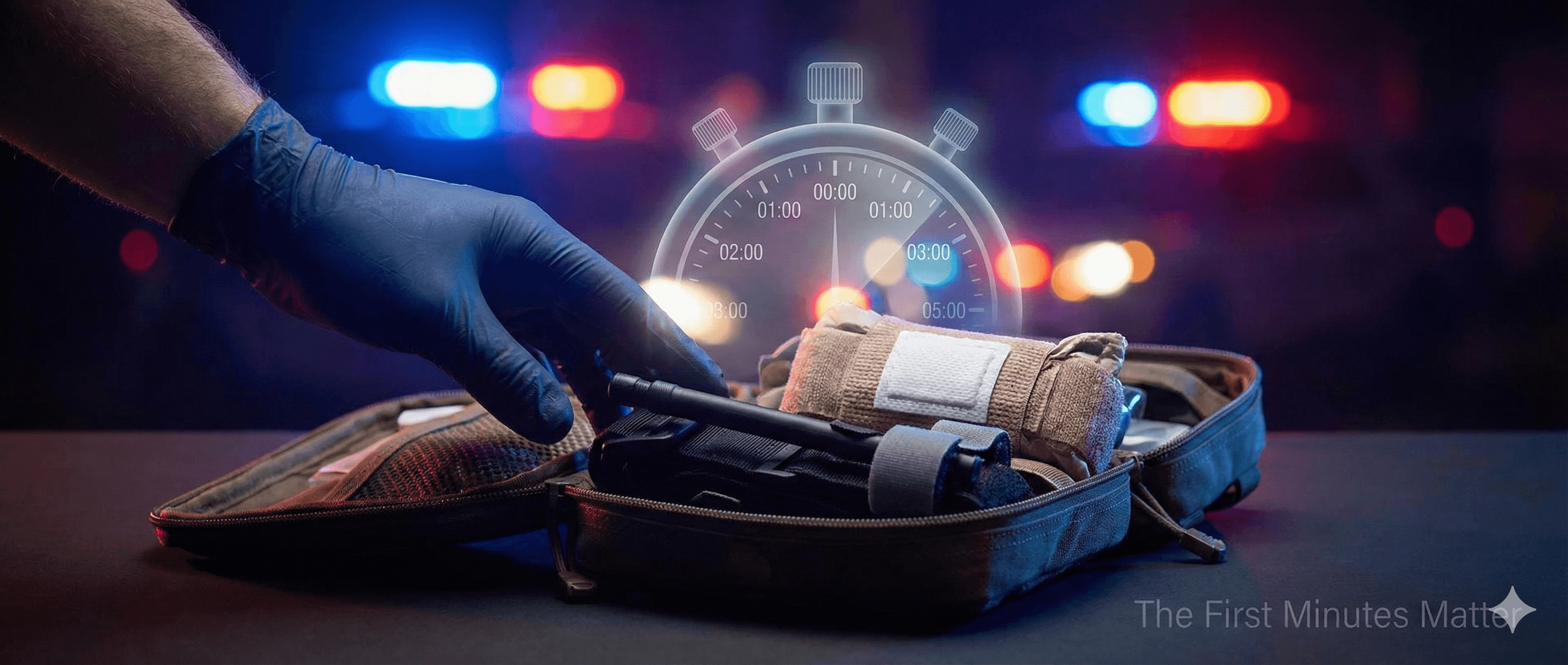Law enforcement trauma kits procurement with a focus on TCCC compliance and response timing.