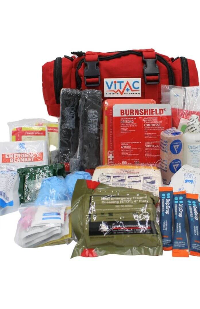 Best Sellers: Comprehensive Individual First Aid Kit (IFAK) for emergency medical response.