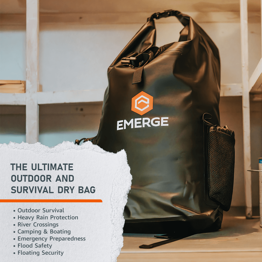 heavy bag in the rain 30L Heavy Duty Dry Bag | Waterproof Survival Gear