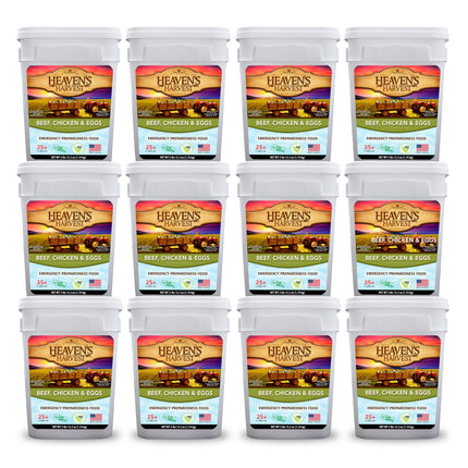 Combo Kit - Breakfast, Entree + Protein - 12 Months - Emergency Survival Food Kit
