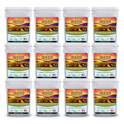 Combo Kit - Breakfast, Entree + Protein - 12 Months - Emergency Survival Food Kit
