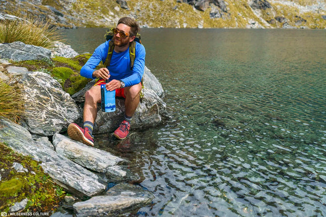 Sawyer 16 oz Squeezable Water Pouch – 3 Pack for Hiking, Travel & Survival