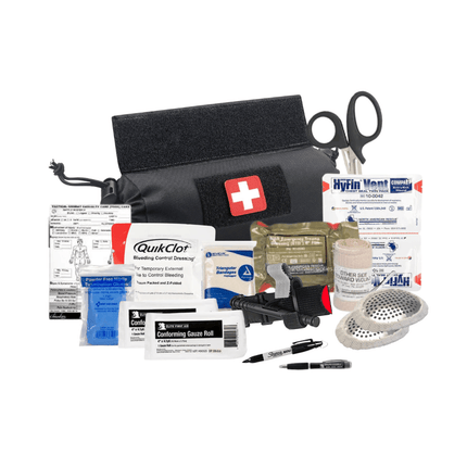 1st Line IFAK | Quick Pull Roll Pouch Trauma Kit