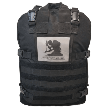 STOMP Complete Trauma Backpack with tourniquet and hemostatics for medics and tactical professionals
