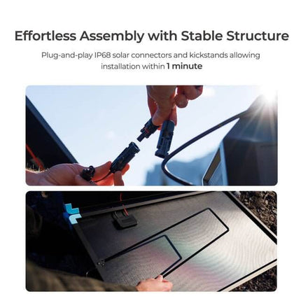Renogy 220W Lightweight Portable Solar Suitcase – Foldable Off-Grid Power System