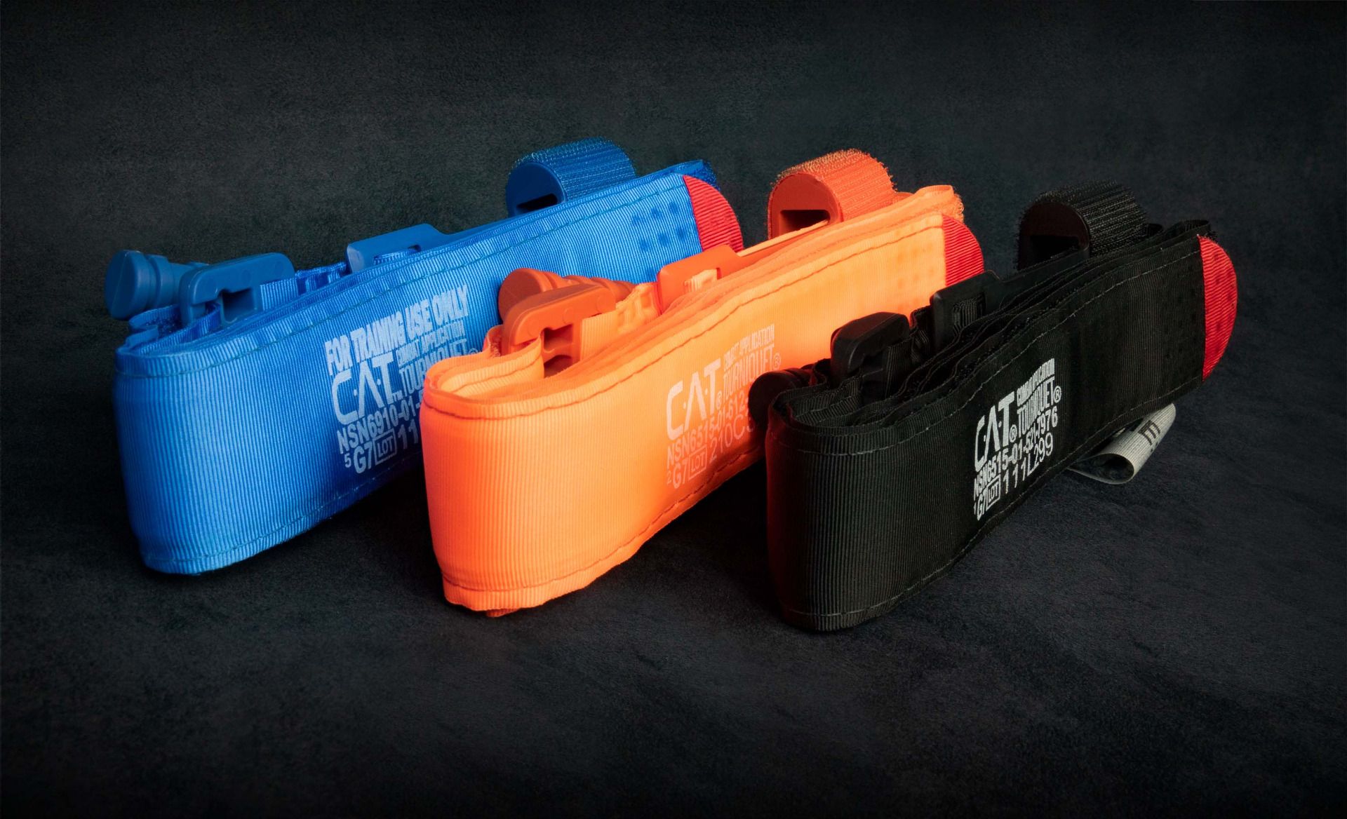 CAT Tourniquet GEN 7 - Blue, Orange, & Black