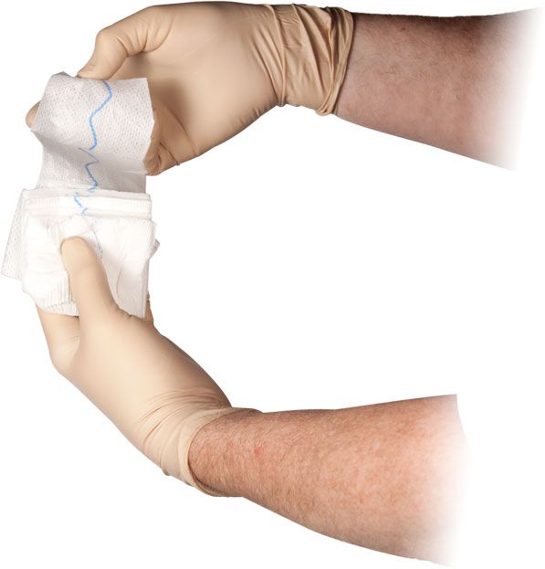ViTAC QuikClot Combat Gauze Z-fold Hemostatic
