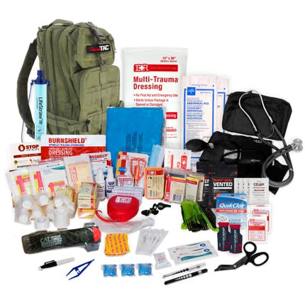 Tactical Trauma Kit with Backpack