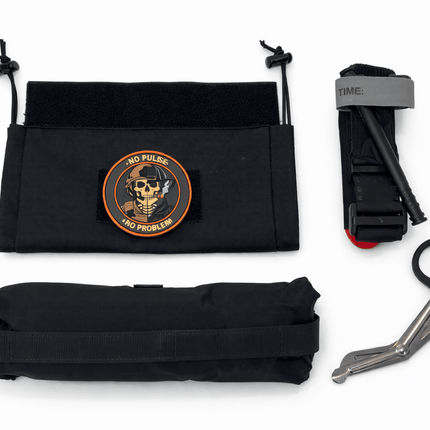 1st Line IFAK | Quick Pull Roll Pouch Trauma Kit