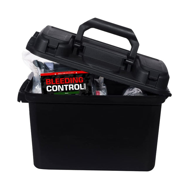 MediTac Bleeding Control Kit | 4x Individual Vacuum-Sealed Trauma Packs
