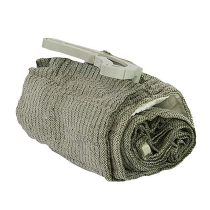 Rolled 4" Israeli Bandage, emergency first aid tool for hemorrhage control, ideal for tactical environments.