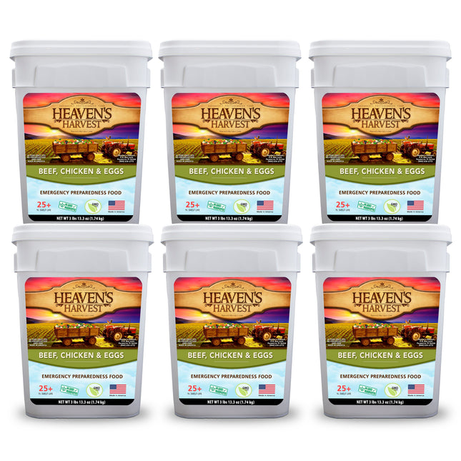 Combo Kit - Breakfast, Entree + Protein - 6 Months - Emergency Survival Food Kit