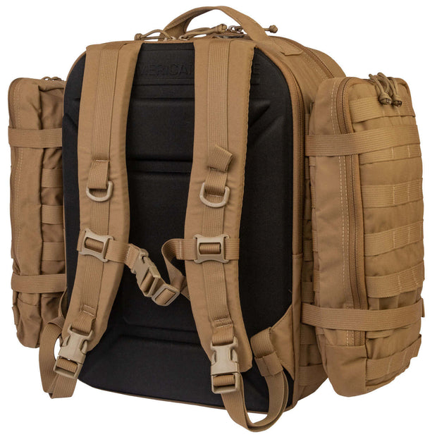 Medic Trauma Pack featuring durable 500D nylon and organized storage for combat casualty response.