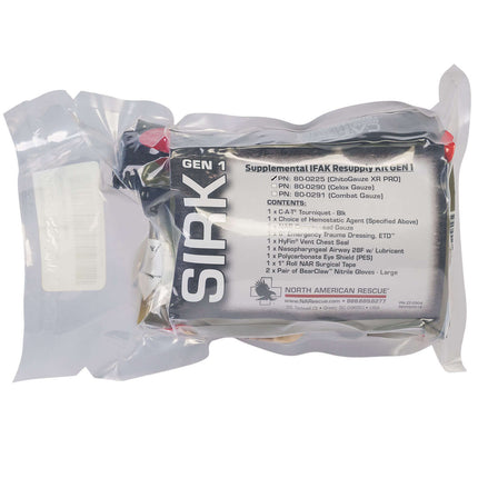 SIRK GEN 1 supplemental FAK resupply kit on a white background