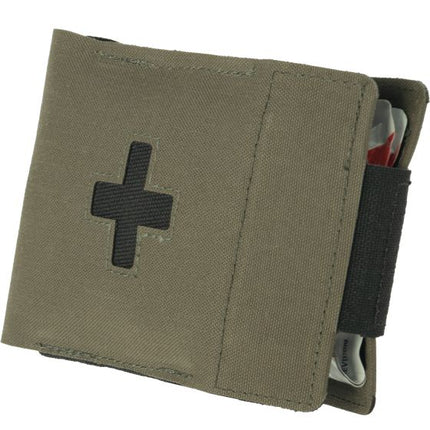 Everyday Carry Wallet Kit by North American Rescue, compact and rugged design for essential trauma gear.