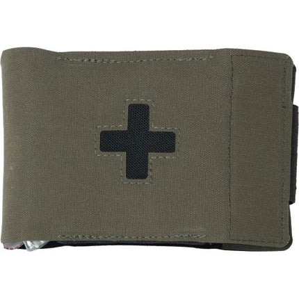 Everyday Carry (EDC) Wallet Kit by North American Rescue, compact first aid kit in rugged design.