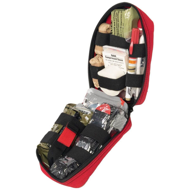 K-9 Handler IFAK kit open, showcasing medical supplies for K9 handlers and working dogs.