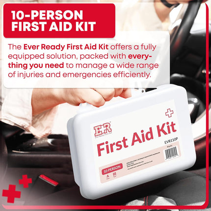 10 Person First Aid Kit –  Type III, ANSI A, OSHA Compliant