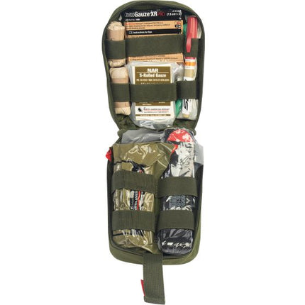 Inside view of the Tactical Operator Response Kit (TORK®) Advanced, highlighting its compact and organized design.