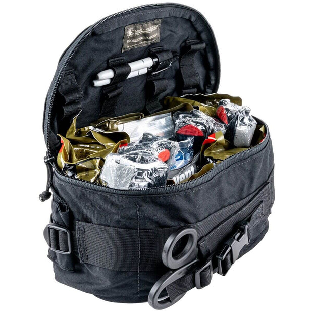 Open SRO Crisis Response Kit displaying organized trauma care tools for School Resource Officers.