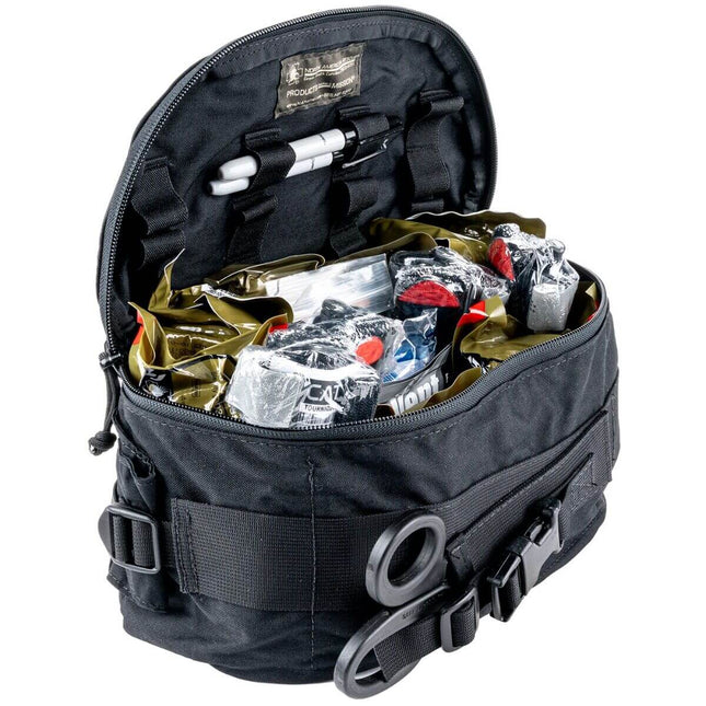 Open SRO Crisis Response Kit displaying organized trauma care tools for School Resource Officers.