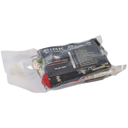 Supplemental oxygen kit with visible branding on a white background